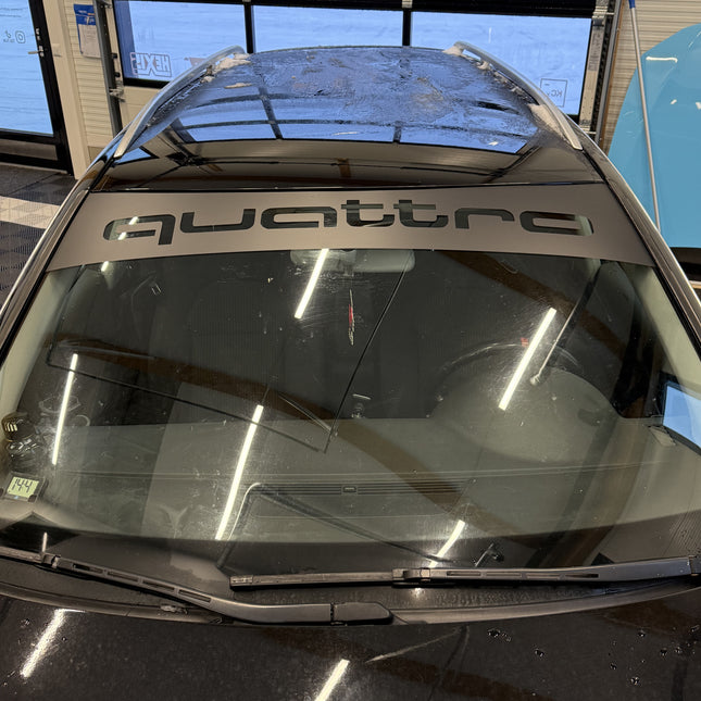 Windshield sticker "Quattro"