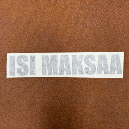 Siirtokalvotarra "isi maksaa"