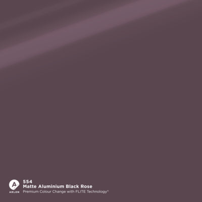 Arlon Matte Aluminium Black Rose