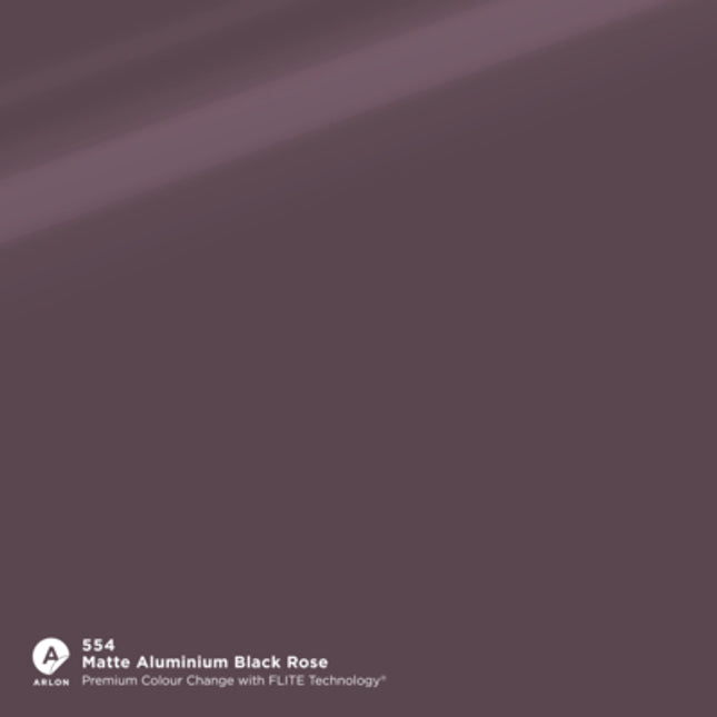 Arlon Matte Aluminium Black Rose