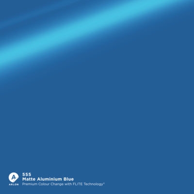Arlon Matte Aluminium Blue