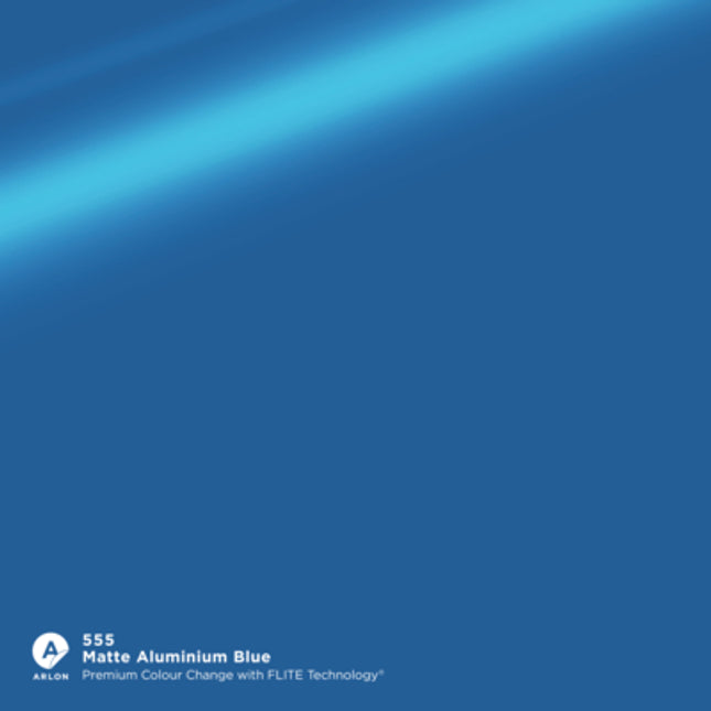 Arlon Matte Aluminium Blue