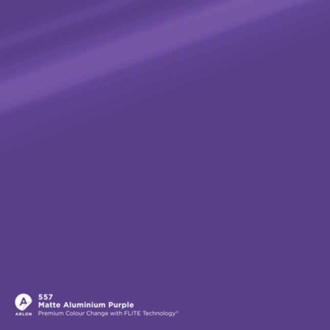 Arlon Matte Aluminium Purple