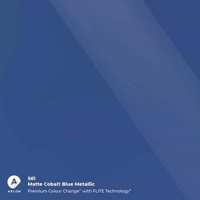 Arlon Matte Cobalt Blue Metallic
