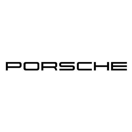 Windshield sticker "Porsche"