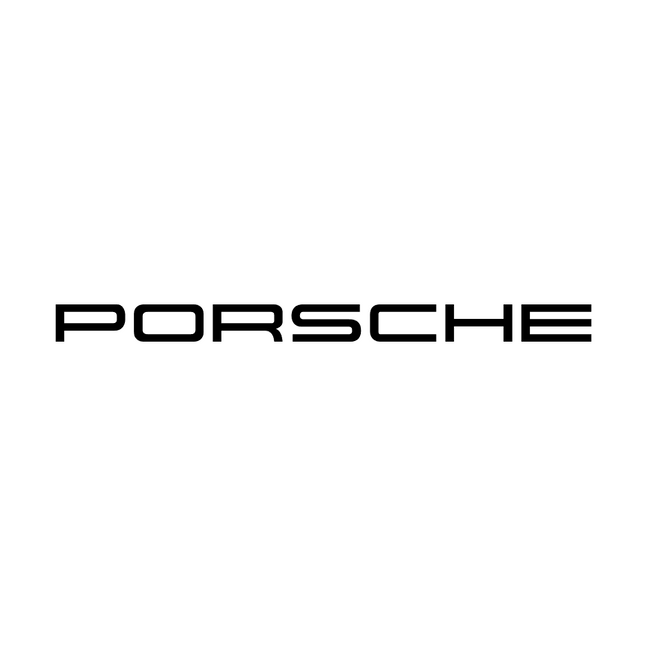 Windshield sticker "Porsche"